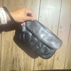 Coach Black Clutch/Wristlet